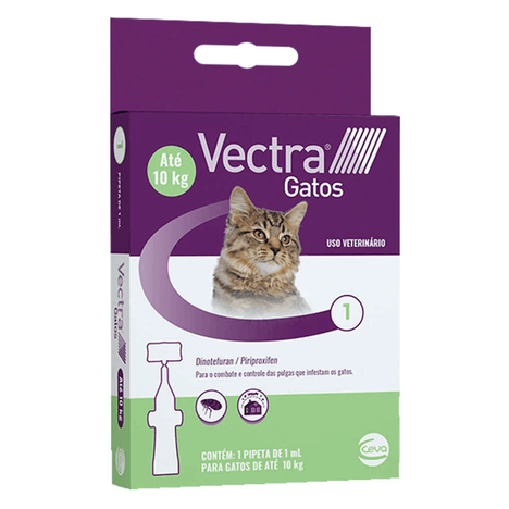 Vectra Antipulgas Gatos até 10kg Vectra Antipulgas Gatos até 10kg