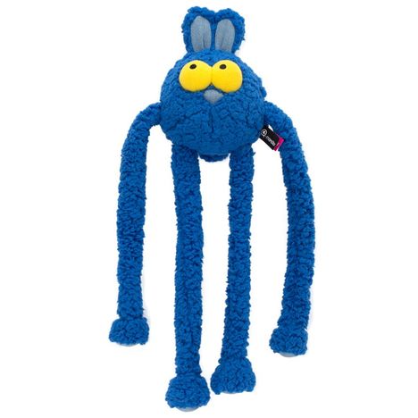 Brinquedo em Pelúcia Coelho Puxa Puxa Azul - Q Monster