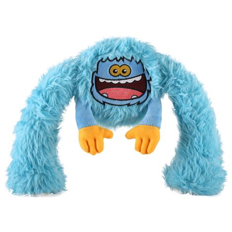 Brinquedo em Pelúcia King Kong Super Braços com Som Azul - Q Monster