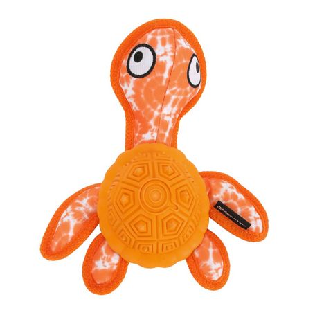 Brinquedo Tartaruga Laranja Dispenser de Petisco para Cães - Q Monster
