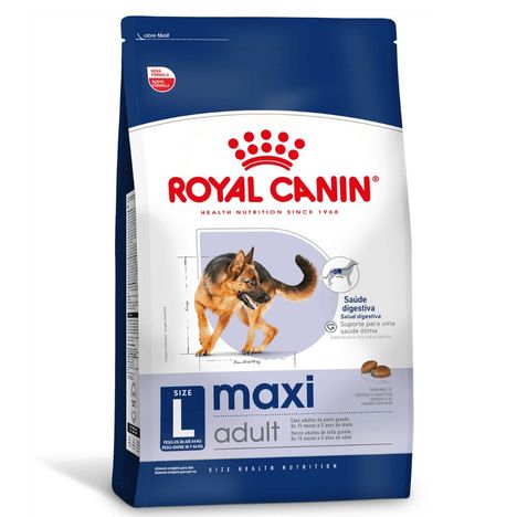 Ração Royal Canin Maxi para Cães Adultos de Porte Grande 12 kg Ração Royal Canin Maxi para Cães Adultos de Porte Grande 12 kg