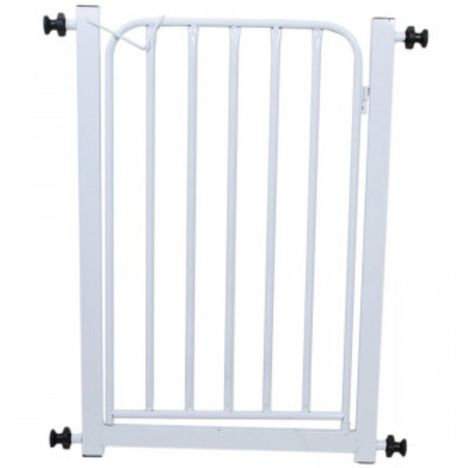 Portão de Segurança Pró Canine Care com Extensor Branco 10cm para Cães Portão de Segurança Pró Canine Care com Extensor Branco 10cm para Cães