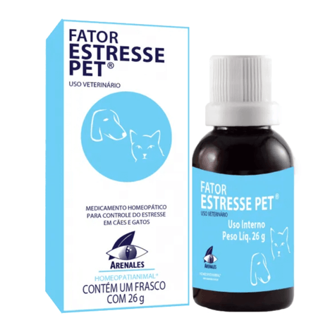 Homeopático Fator Estresse Pet em 26g Homeopático Fator Estresse Pet em 26g