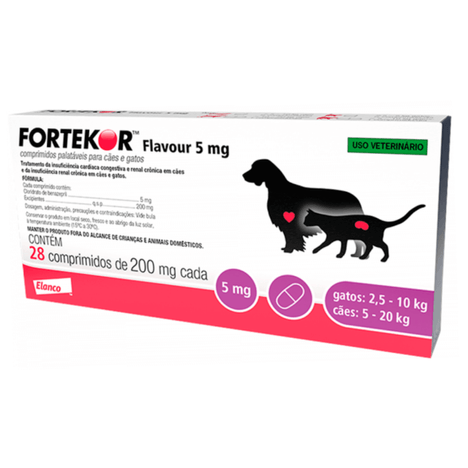 Fortekor 5mg com 28 Comprimidos