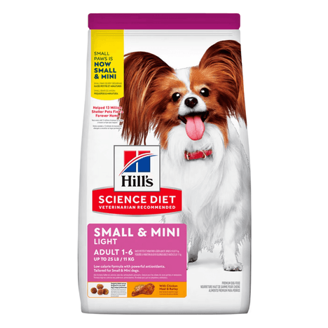 Ração Hill's Light para Cães Pequenos e Minis Sabor Frango 2,04 kg Ração Hill's Light para Cães Pequenos e Minis Sabor Frango 2,04 kg