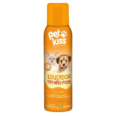 Educador Pipi Não Pode Pet Kiss 150ml Educador Pipi Não Pode Pet Kiss 150ml