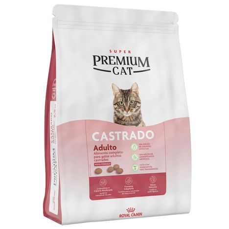 Ração Royal Canin Super Premium Cat Para Gatos Adultos Castrados 2,5 kg Ração Royal Canin Super Premium Cat Para Gatos Adultos Castrados 2,5 kg