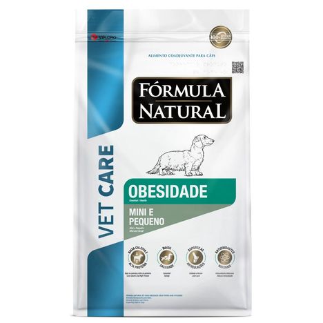 Ração Fórmula Natural Vet Care Obesidade para Cães de Portes Mini e Pequeno 10,1kg
