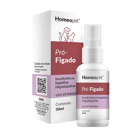 Homeopet Pró-Fígado em 30ml Homeopet Pró-Fígado em 30ml