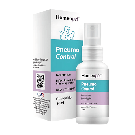 Homeopet Pneumo Control em 30ml Homeopet Pneumo Control em 30ml
