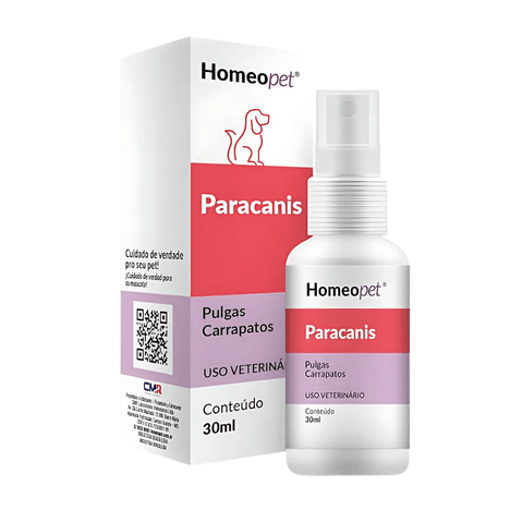 Homeopet Paracanis em 30ml Homeopet Paracanis em 30ml