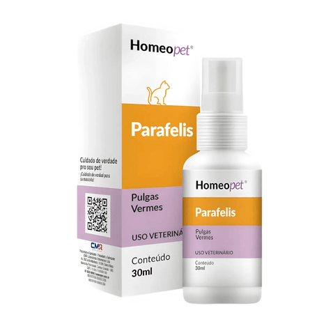 Homeopet Parafelis em 30ml Homeopet Parafelis em 30ml