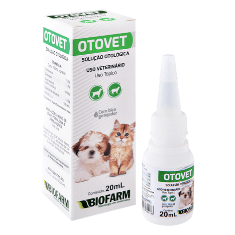 Otovet Solução Otológica em 20ml Otovet Solução Otológica em 20ml