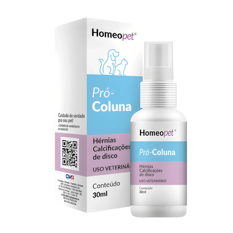 Homeopet Pró-Coluna em 30ml Homeopet Pró-Coluna em 30ml