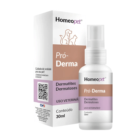 Homeopet Pró-Derma em 30ml Homeopet Pró-Derma em 30ml