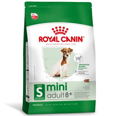 Ração Royal Canin Para Cães Adultos Mini +8 Anos 1 kg Ração Royal Canin Para Cães Adultos Mini +8 Anos 1 kg