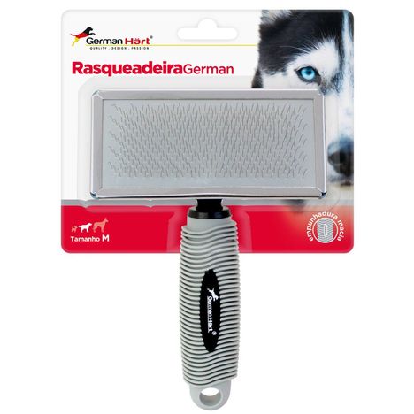 Rasqueadeira Emborrachada para Cães e Gatos Germanhart M