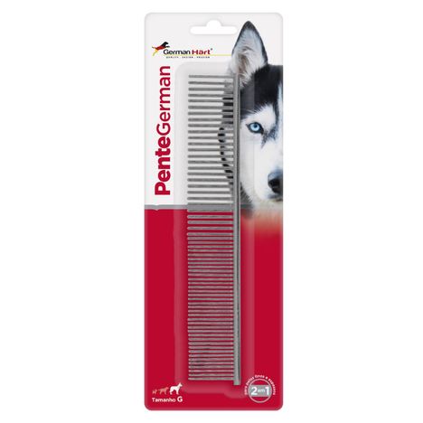Pente Germanhart Metal para Cães G Pente Germanhart Metal para Cães G