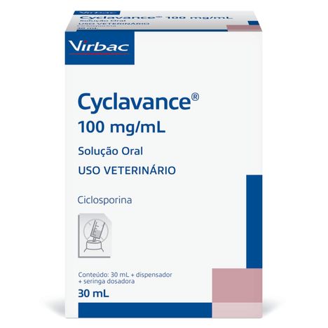 Cyclavance 100mg para Cães Virbac 30ml