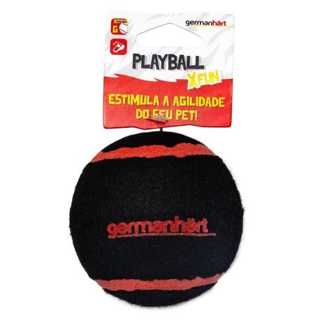 Brinquedo GermanHart Sfun Bola de Tênis com Apito para Cães - G