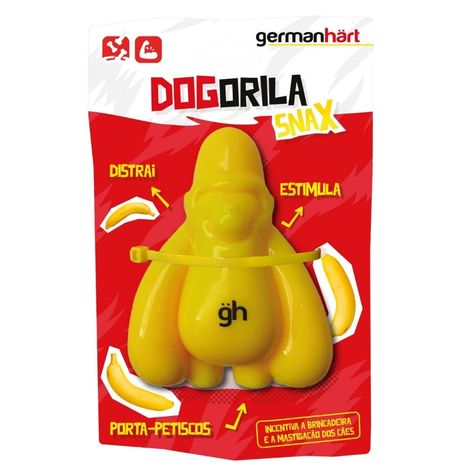 Brinquedo Germanhart Gorila para Cães Brinquedo Germanhart Gorila para Cães