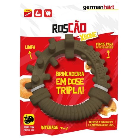 Brinquedo Mordedor Germanhart Roscão Circular para Cães Brinquedo Mordedor Germanhart Roscão Circular para Cães