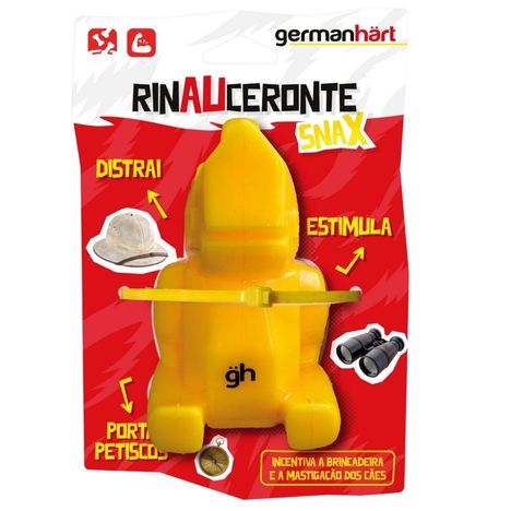 Brinquedo Germanhart Rinoceronte para Cães