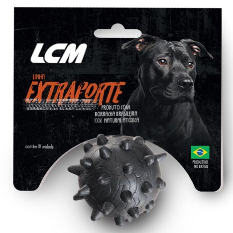 Bola Maciça com Cravo Extraforte LCM para Cães - P