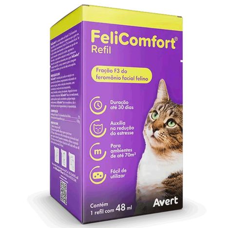 Refil Educador Avert FeliComfort para Gatos 48ml