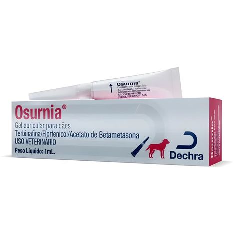 Gel Auricular Dechra Osurnia em 1 Pipeta 1ml Gel Auricular Dechra Osurnia em 1 Pipeta 1ml
