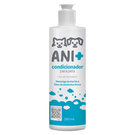 Condicionador para Pets Ani+ em 280ml Condicionador para Pets Ani+ em 280ml