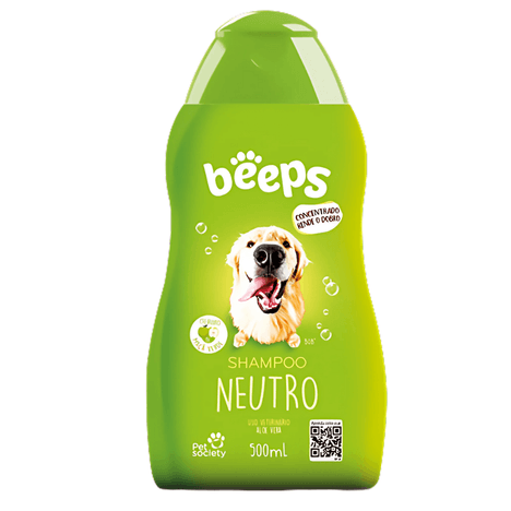 Shampoo Beeps Neutro em 500ml Shampoo Beeps Neutro em 500ml