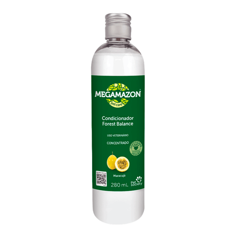 Condicionador Megamazon Forest Balance Maracujá em 280ml Condicionador Megamazon Forest Balance Maracujá em 280ml