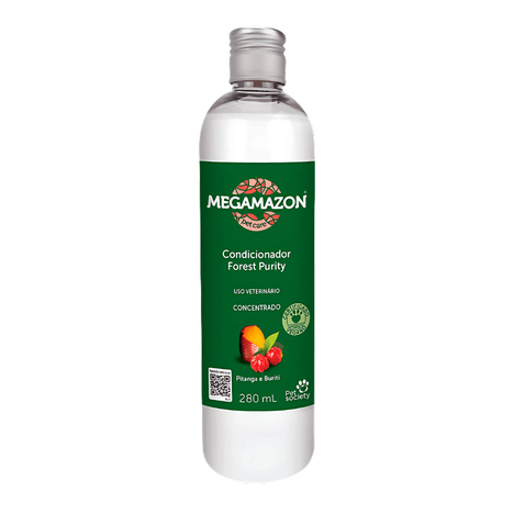 Condicionador Megamazon Forest Purity Pitanga e Buriti em 280ml Condicionador Megamazon Forest Purity Pitanga e Buriti em 280ml