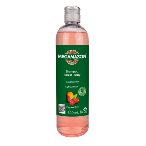Shampoo Megamazon Forest Purity Pitanga e Buriti em 300ml
