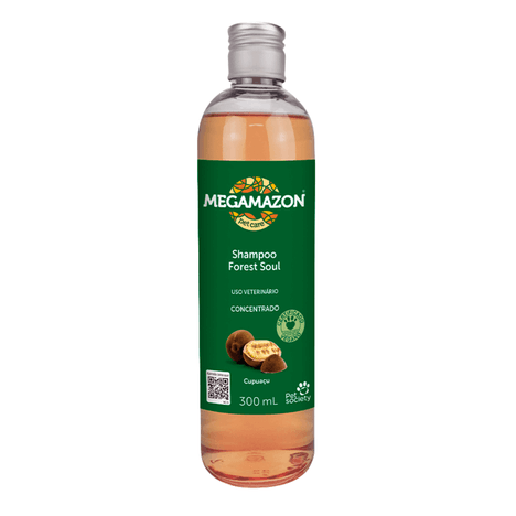 Shampoo Megamazon Forest Soul Cupuaçu em 300ml Shampoo Megamazon Forest Soul Cupuaçu em 300ml