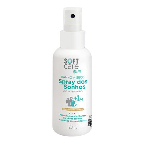 Banho a Seco Spray dos Sonhos em 120ml Banho a Seco Spray dos Sonhos em 120ml