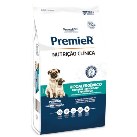 PremieR Nutrição Clínica Hipoalergênico Mandioca Cães Porte Pequeno 2 kg PremieR Nutrição Clínica Hipoalergênico Mandioca Cães Porte Pequeno 2 kg