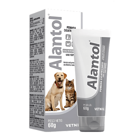 Pomada Cicatrizante Alantol para Cães e Gatos com 60 g Pomada Cicatrizante Alantol para Cães e Gatos com 60 g