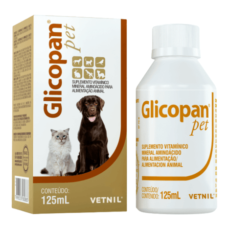 Suplemento Glicopan Pet em 125ml Suplemento Glicopan Pet em 125ml