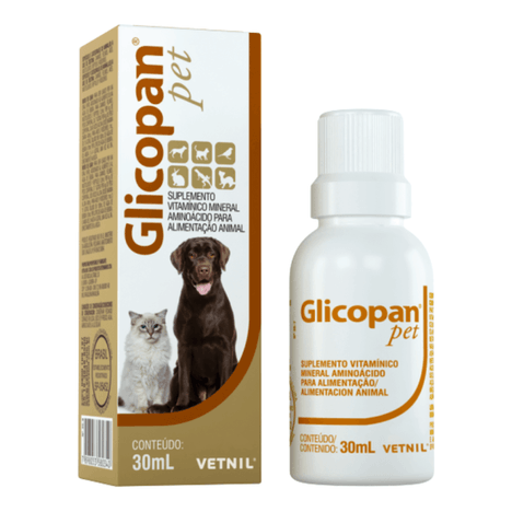 Suplemento Glicopan Pet em 30ml
