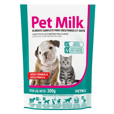 Pet Milk Alimento Completo em 300g Pet Milk Alimento Completo em 300g