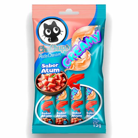 Patê Chuchups Gatex Sabor Atum para Gatos 60g Patê Chuchups Gatex Sabor Atum para Gatos 60g