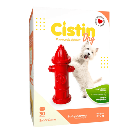 Suplemento Cistin Dog com 30 Tabletes