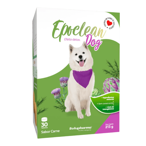 Suplemento Epoclean Dog com 30 Tabletes