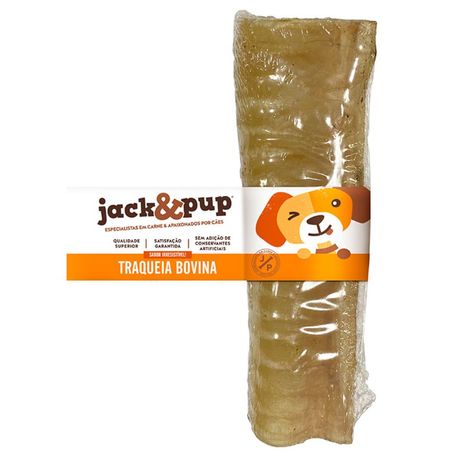 Petisco Jack&Pup Traqueia Bovina para Cães - 1 Unidade Petisco Jack&Pup Traqueia Bovina para Cães - 1 Unidade