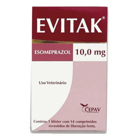 Evitak Esomeprazol 10mg com 14 comprimidos