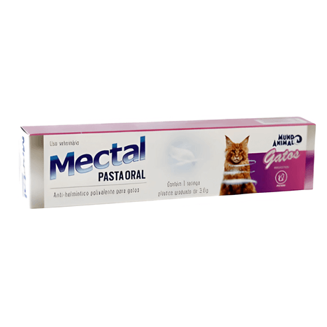 Vermífugo Mectal Pasta para Gatos em 3,6g