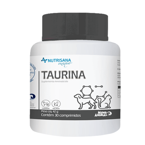 Suplemento Nutrisana Unique Taurina com 30 Comprimidos Suplemento Nutrisana Unique Taurina com 30 Comprimidos
