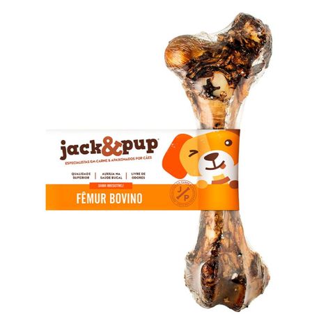 Osso Jack&Pup Fêmur Bovino para Cães de Porte Médio e Grande Osso Jack&Pup Fêmur Bovino para Cães de Porte Médio e Grande